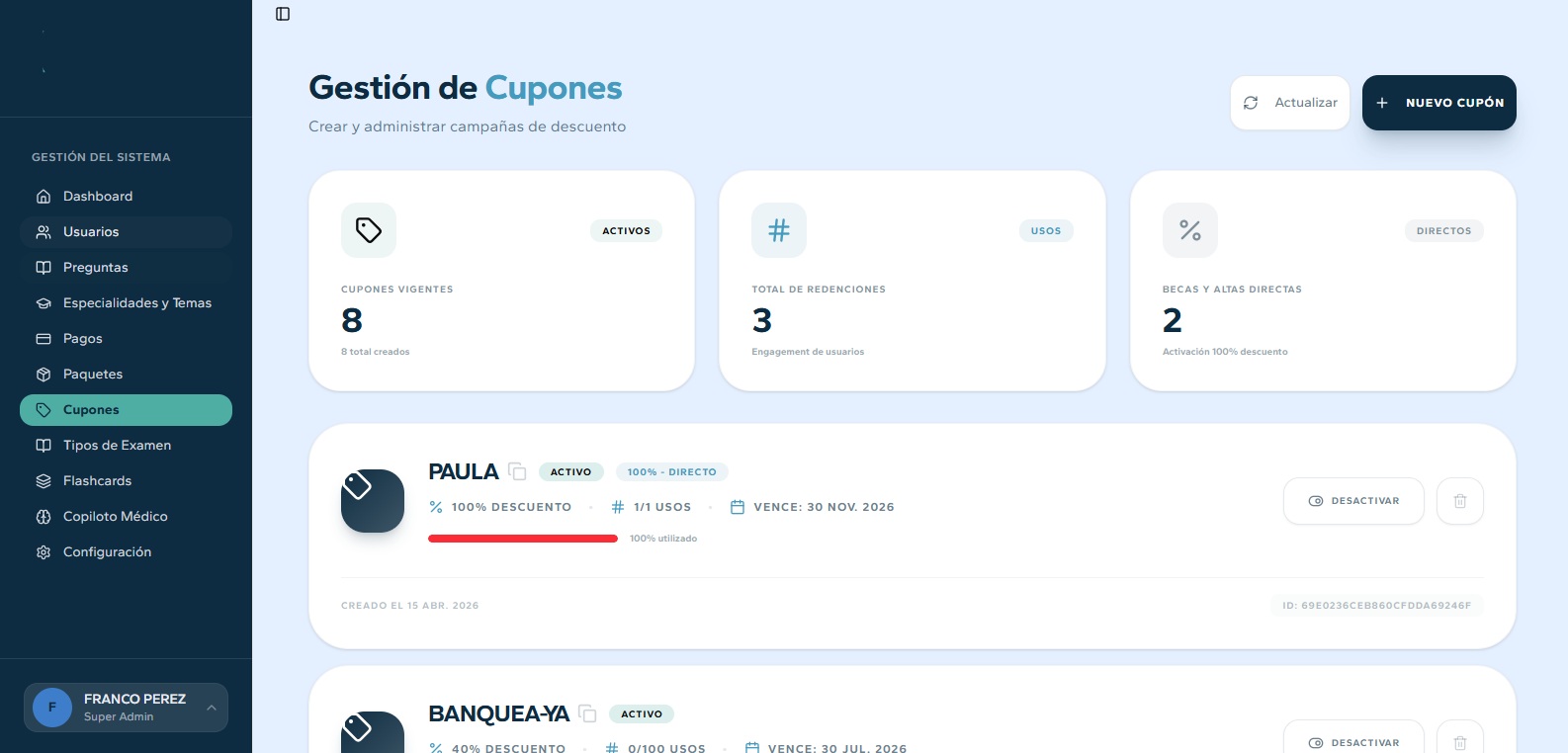 Corrección automática con IA en ExamAI