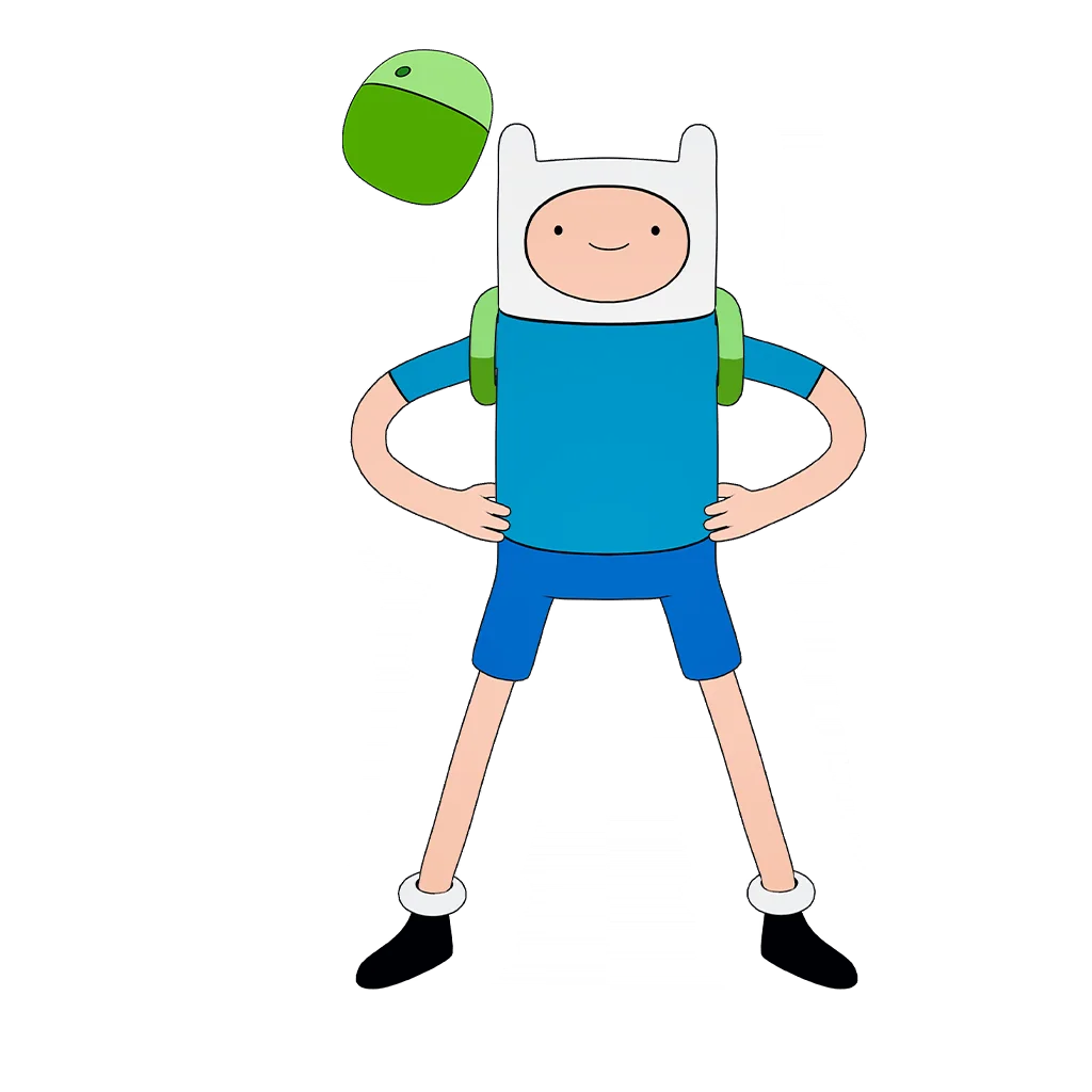 Finn the Human de Fortnite