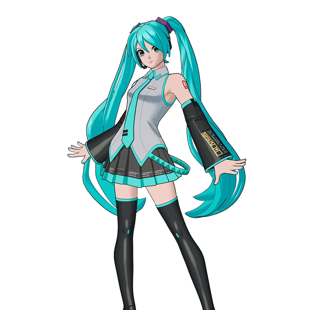 Hatsune Miku de Fortnite